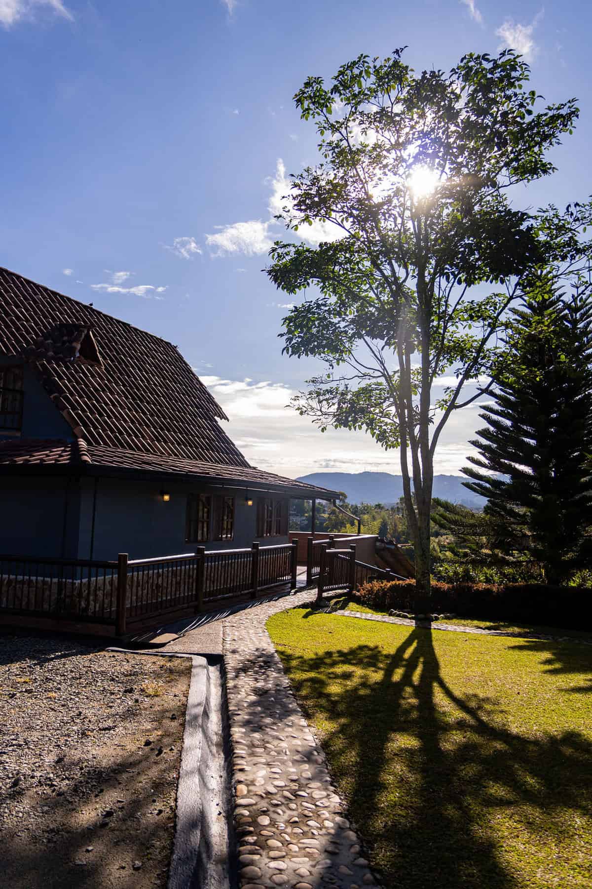 Vista exterior de Finca Conejo Blanco en Guatapé