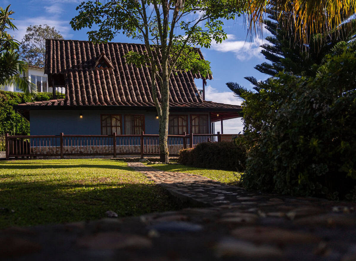 Vista exterior de Finca Conejo Blanco en Guatapé