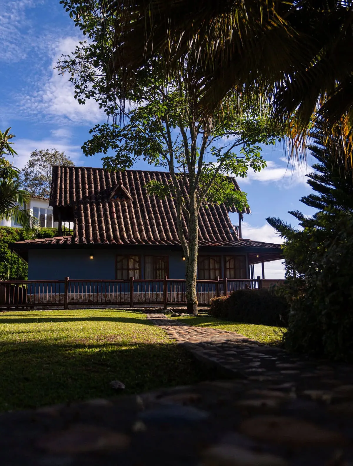 Panoramic lake and mountain views from luxury rental