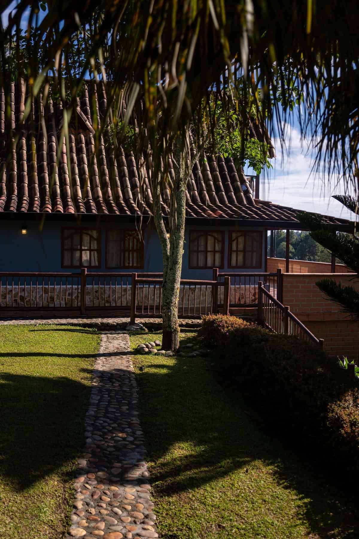 Vista exterior de Finca Conejo Blanco en Guatapé